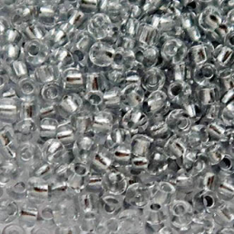 Бисер чешский 68108 прозрачный алюминиевая линия внутри Preciosa 1 сорт купить оптом