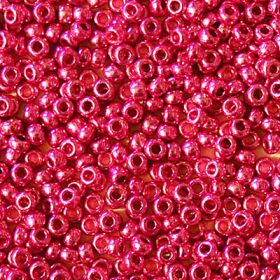 Бисер чешский 18377 розовый непрозрачный блестящий Preciosa 1 сорт купить оптом