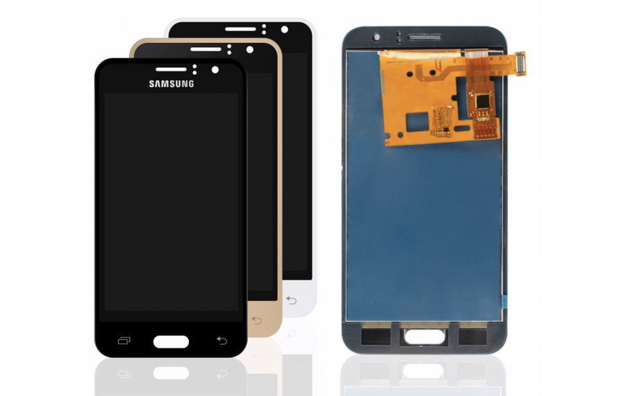 LCD (Дисплей) Samsung J120F Galaxy J1 (2016) (в сборе с тачскрином) (white)
