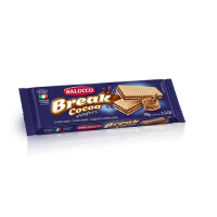 Вафли с шоколадным кремом 90 г, Break cocoa wafers Balocco 90 gr