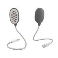USB лампа на гибкой ножке 13 LED COMPUTER LIGHT, цвет черный
