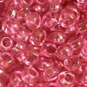 Бисер чешский 01193 розовый прозрачный кристальный Preciosa 1 сорт купить оптом
