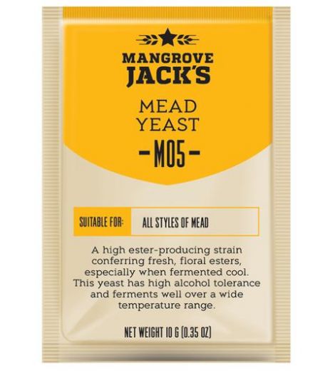Пивные дрожжи Mangrove Jack's "Mead Yeast M05", 10 г