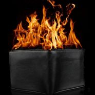 Огненный кошелёк (бумажник) Magic Fire Wallet