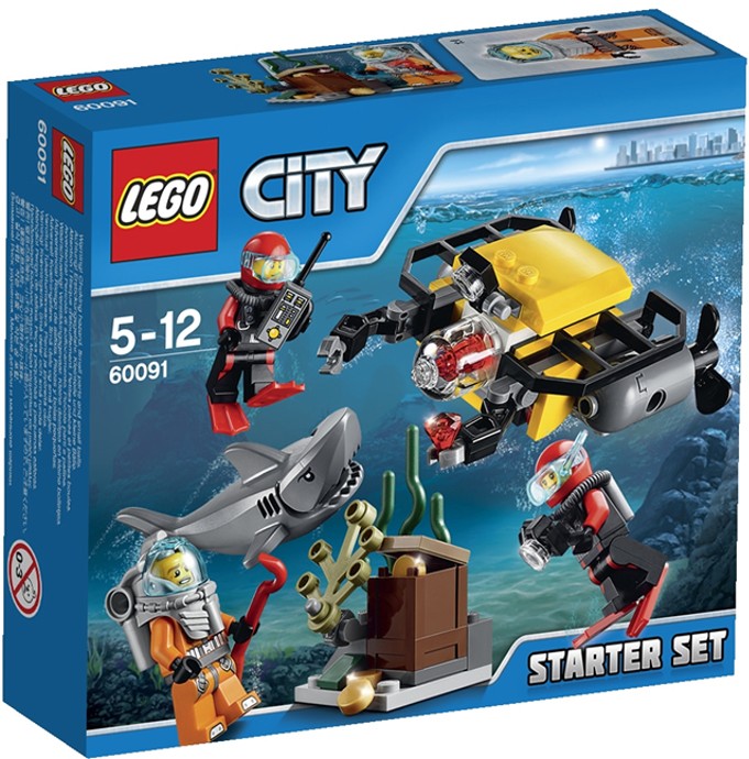 Исследование морских глубин ЛЕГО Город LEGO City 60091