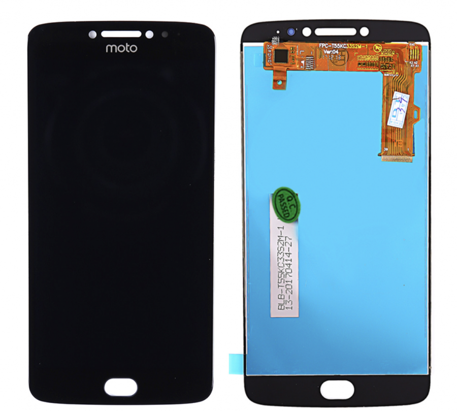 LCD (Дисплей) Motorola Moto E4 Plus (в сборе с тачскрином) (black) Оригинал