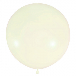 Ваниль Макарун полуметровый латексный шар с гелием