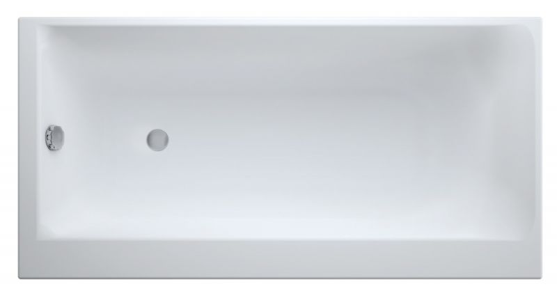 Акриловая ванна Cersanit Smart 170x80 WP-SMART*170-R