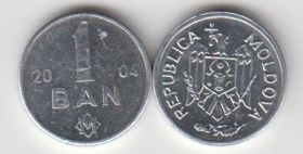 Молдавия 1 бани 2004 UNC