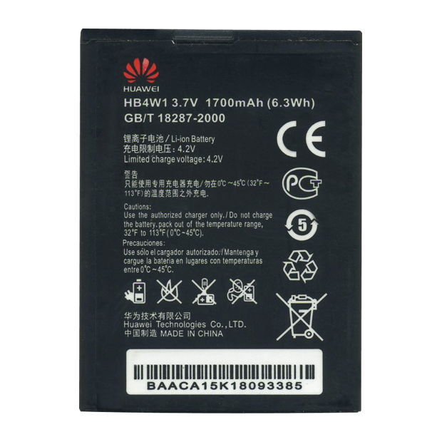 Аккумулятор Huawei C8813/C8813D/U8951 Ascend G510/Ascend G525/Ascend W2/Y210 Ascend (HB4W1) Оригинал