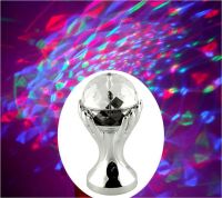 Декоративный LED-светильник Шар В Руках, 18 см, цвет серебряный (1)
