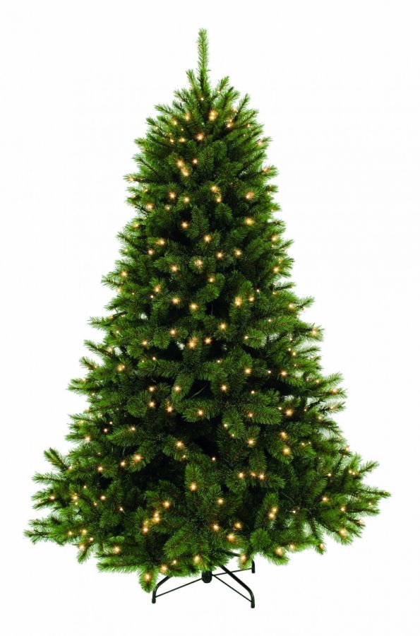 Искусственная елка Лесная Красавица 365 см 1088 ламп зеленая