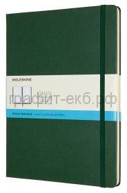 Книжка зап.Moleskine XLarge Classik пунктир зеленая QP093K15
