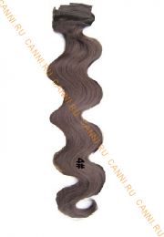 Искусственные волнистые термостойкие волосы на заколках №004 (55 см) - 12 заколок, 130 гр.