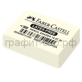 Ластик Faber-Castell натуральный каучук 7041 40х27х13мм 184120