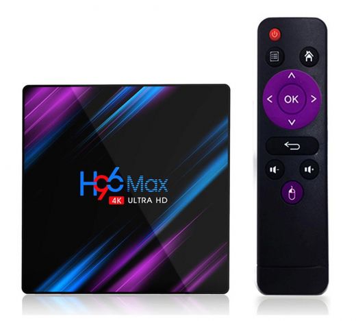 Медиаплеер TV Box H96Max (RK3318/2~4Gb/16~64Gb/Mali-450/WiFi/BT/4K/Android 9.0)