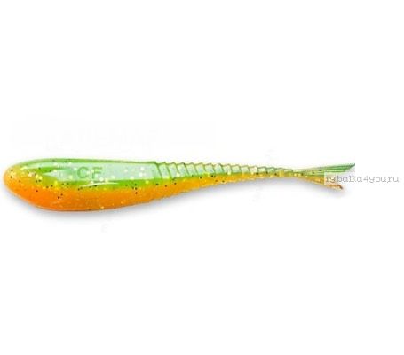 Мягкая приманка Crazy Fish Glider (Плавающий) 3,5" 90мм / упаковка 8 шт / цвет:5d-6 (запах кальмар)-F