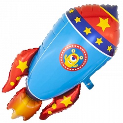 Космический шаттл шар фольгированный с гелием