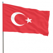 Флаг Турции государственный 90х150 см