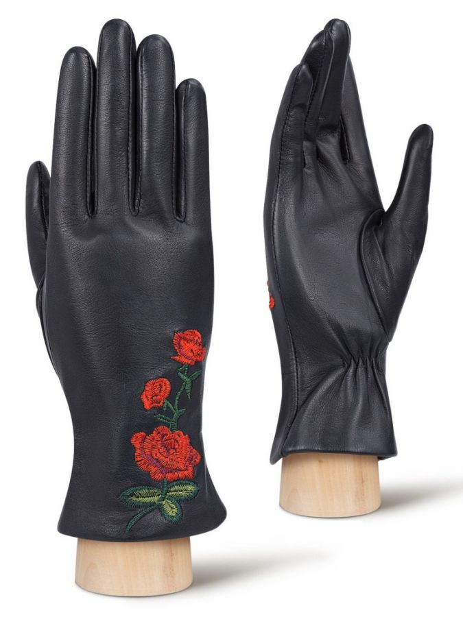 Кожаные женские перчатки ELEGANZZA GR01-00026385