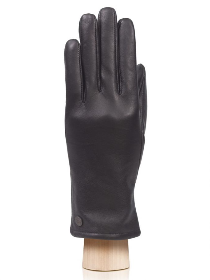 Кожаные перчатки с манжетой на кнопке LABBRA GR01-00027437