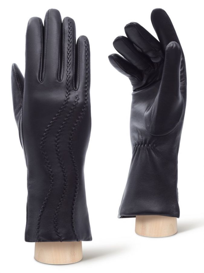 Стильные кожаные перчатки LABBRA GR01-00030798