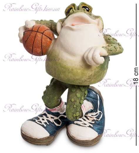Фигурка - пружинка лягушка баскетболист “Sealmark”