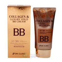 3W CLINIC ББ крем с коллагеном и коллоидным золотом Collagen & Luxury Gold BB Cream SPF50+/PA+++, 50 мл