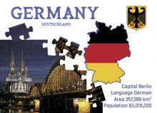 Почтовая открытка Step to Germany