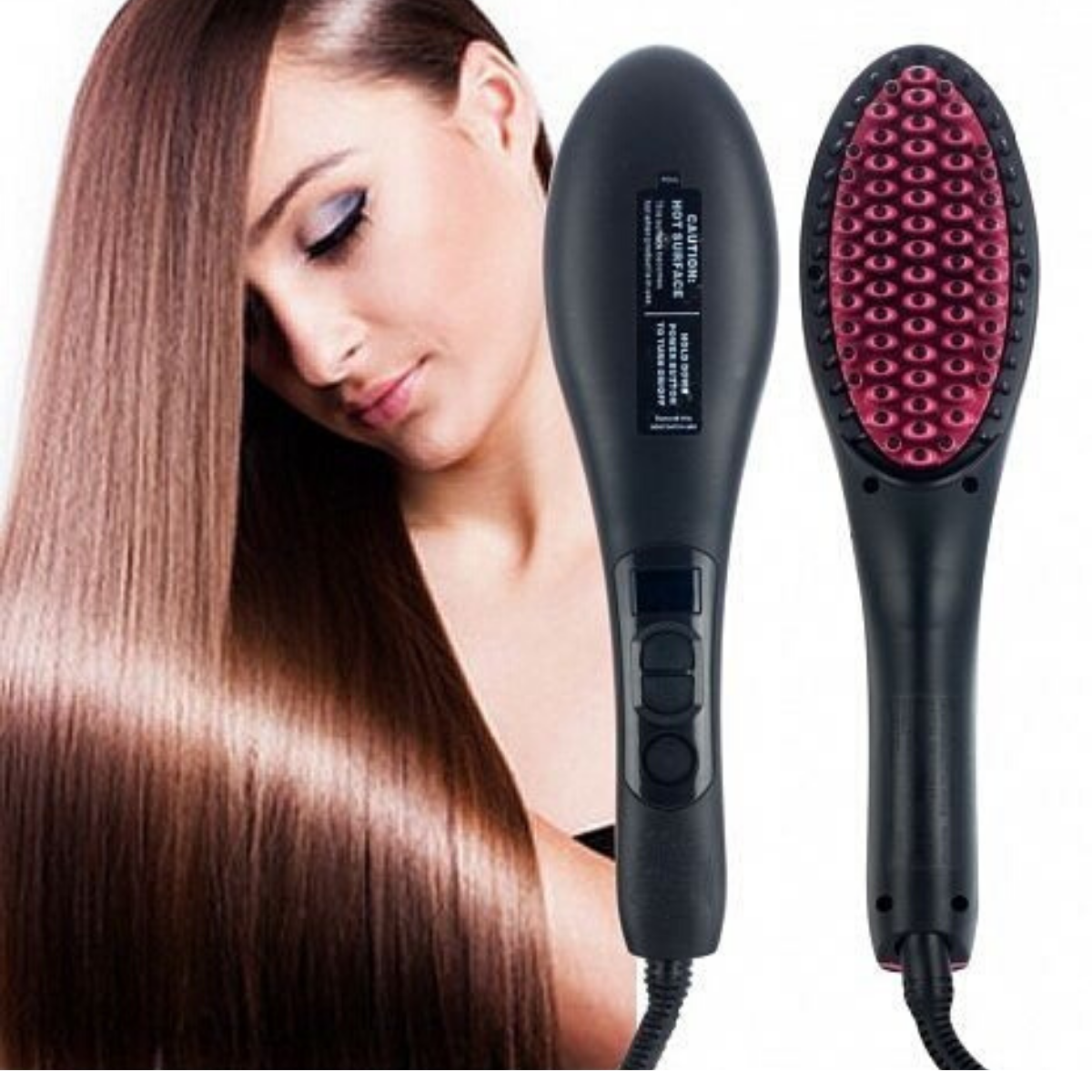 Расческа-выпрямитель simply straight. Выпрямитель straight Comb. Hair Straightener утюжок. Hair Straightener Brush.
