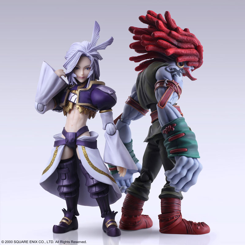 Аниме фигурка Final Fantasy IX - Bring Arts Kuja & Amarant Coral
