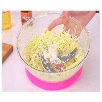 Универсальная Механическая Овощерезка Multi- functional Food Cooking Machine, Цвет Розовый (5)