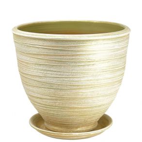 горшок флора св.оливка 3 5-24 (90-324)