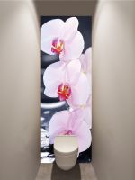 Моющиеся фотообои - SPA Орхидеи Любые размеры Интерьерные наклейки