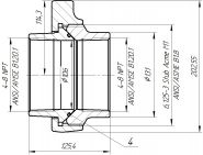 Быстроразъёмное соединение FIG. 206 - БРС 4’’