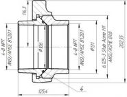 Быстроразъёмное соединение FIG. 206 - БРС 4’’