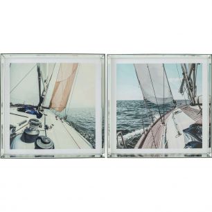 Картина в рамке Sailing, коллекция Под парусом, в ассортименте