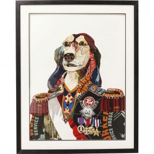 Картина в рамке General Dog, коллекция Генерал-Собака