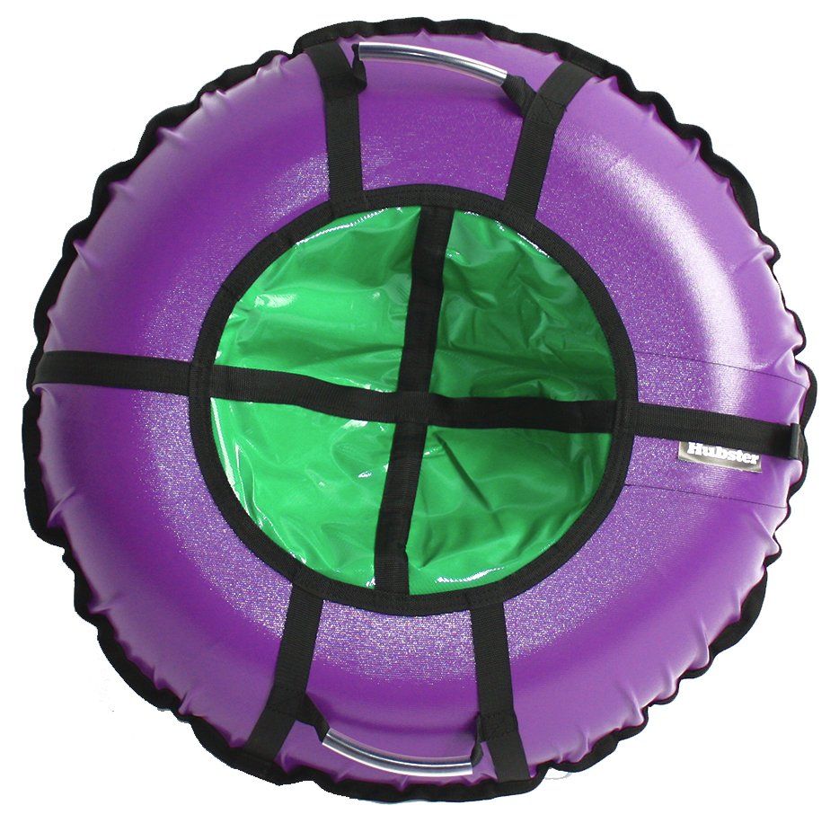 Увеличить Тюбинг Hubster Ринг Pro фиолетовый-зеленый 120 см.