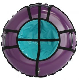 Тюбинг Hubster Ринг Pro фиолетовый-бирюзовый 110 см