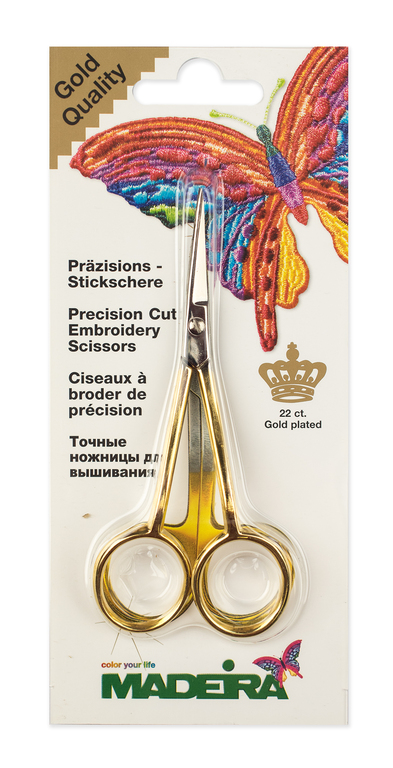 Ножницы Madeira изогнутые вышивальные арт. 9478
