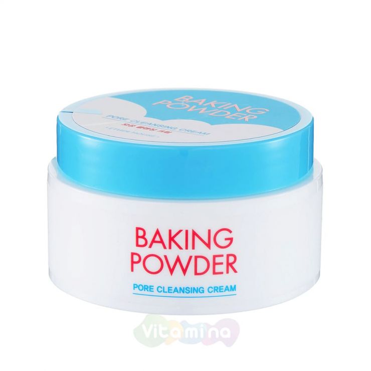 Etude House Крем с содой для снятия макияжа и очищения пор Baking Powder Pore Cleansing Cream, 180 мл