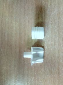 Полкоджержатель для посудосушителя или для полок, пластик d=10 мм, белый