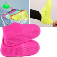 Водонепроницаемые Защитные Чехлы для Обуви Waterproof Silicone Shoe Cover, Цвет Розовый (1)