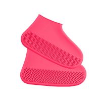 Водонепроницаемые Защитные Чехлы для Обуви Waterproof Silicone Shoe Cover, Цвет Розовый (2)