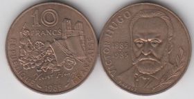 Франция 10 франков 1985 UNC