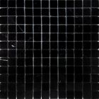 Мозаика Pietrine - Nero Oriente полированная 29,8x29,8х0,4 см (чип 23х23х4 мм)