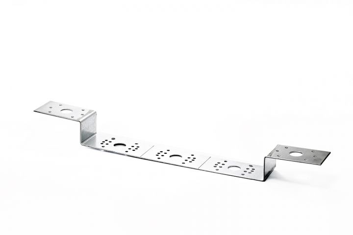 Art. AC00.80 - SECTIONABLE BRACKET WITH SCREWS