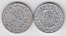 Парагвай 50 сентаво 1938 VF