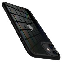 Купить чехол Spigen Ultra Hybrid для iPhone 11 черный прозрачный чехол для Айфон 11 в Москве в интернет магазине аксессуаров для смартфонов elite-case.ru